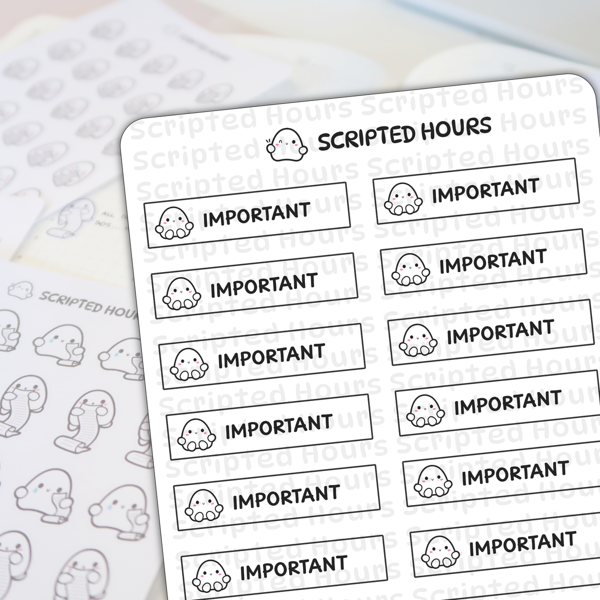Blobby Labels - Important