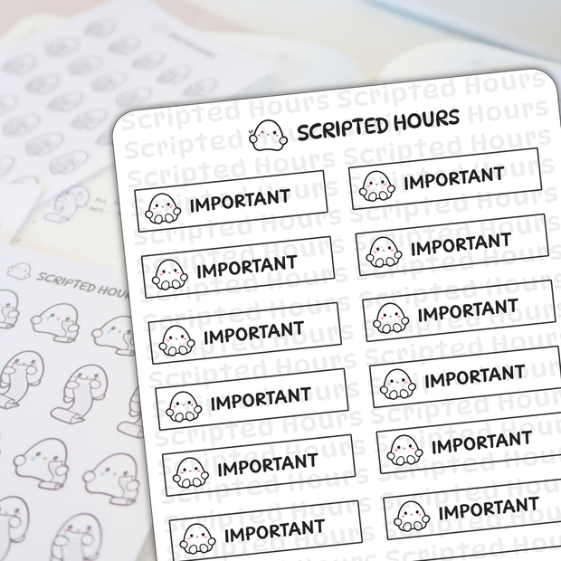 Blobby Labels - Important