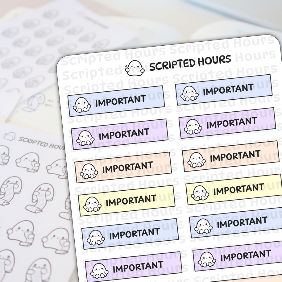 Blobby Labels - Important