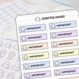 Blobby Labels - Important