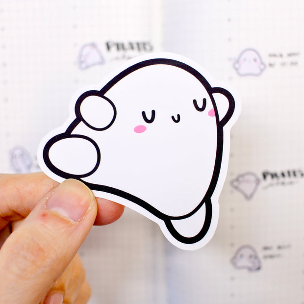 Happy Blobby Vinyl Sticker
