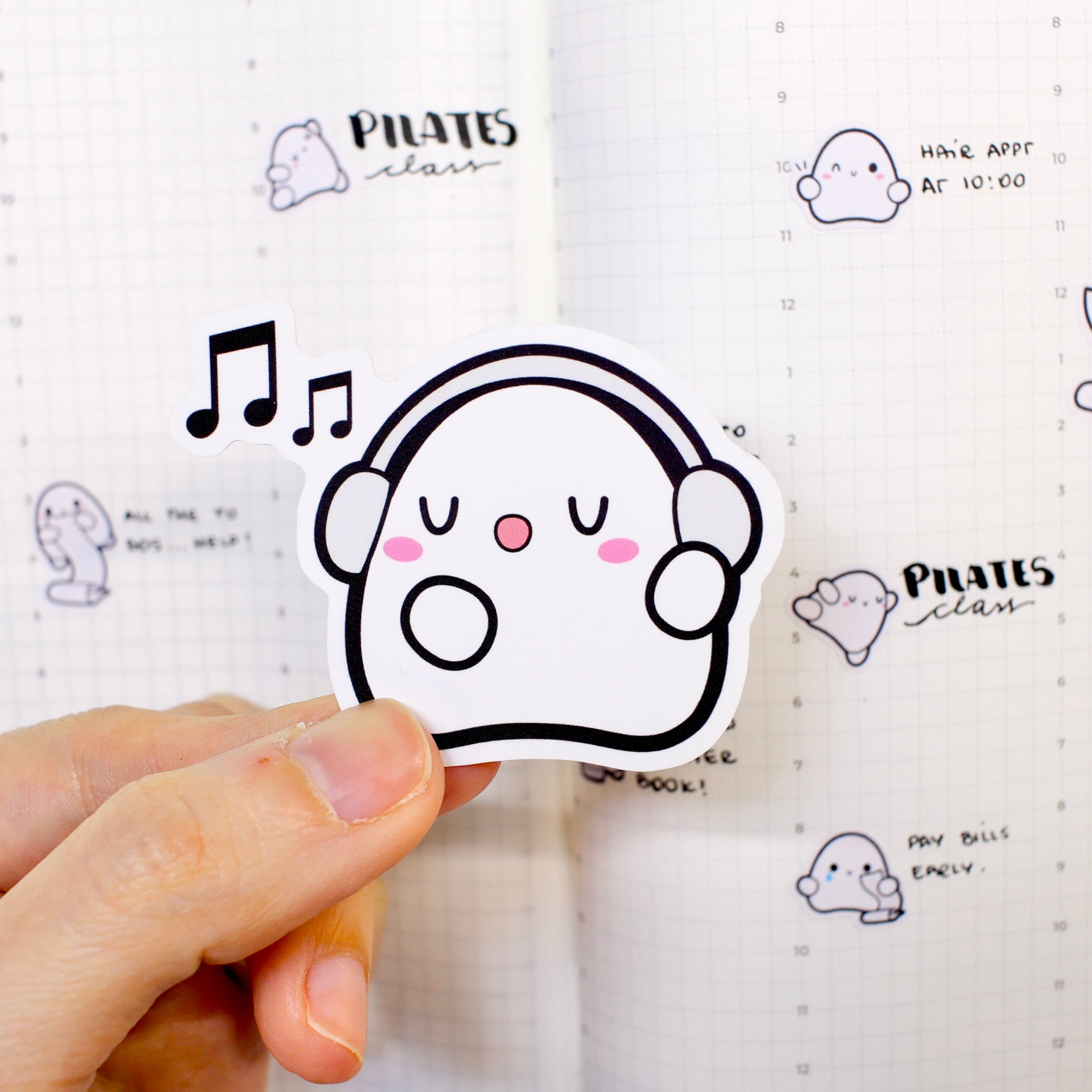Music Love Vinyl Sticker
