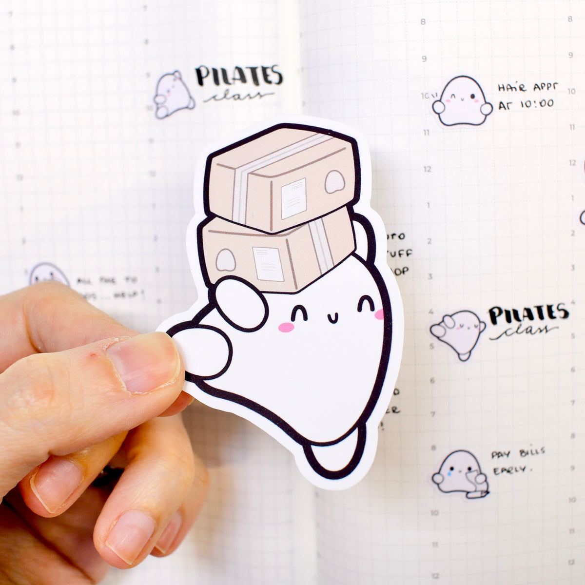 Happy Packages Vinyl Sticker