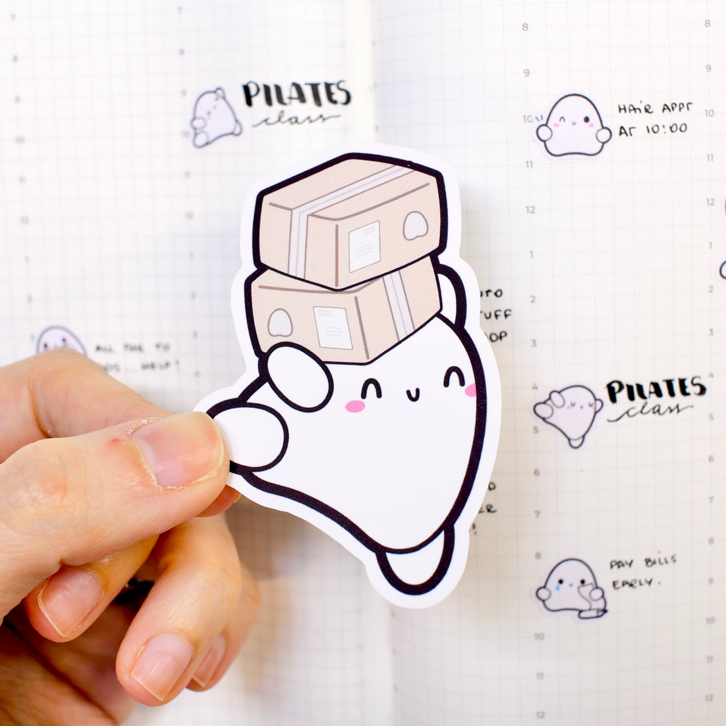 Happy Packages Vinyl Sticker