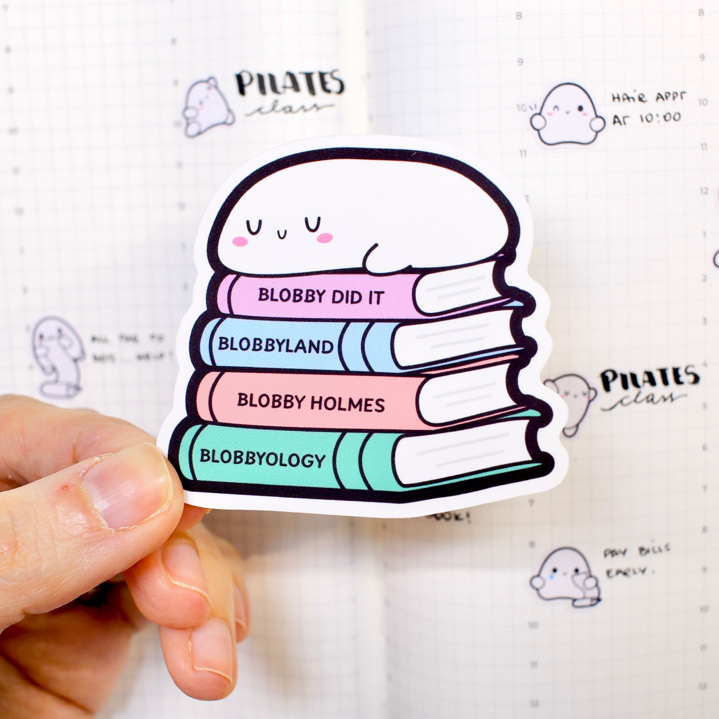 Book Love Vinyl Sticker