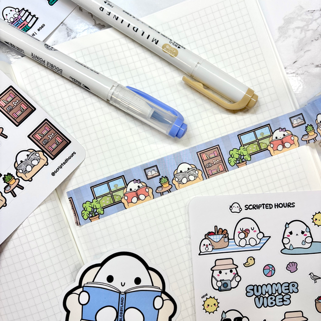 Cozy Inside Washi Tape - 20 mm