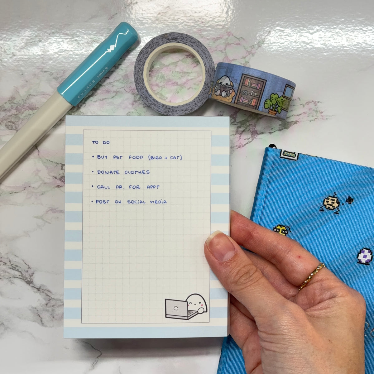 Blobby Notepad - 50 Pages