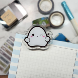 Acrylic Clip - Hello Blobby