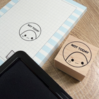 Wooden Stamp - Not Today