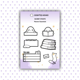 Blobby Stamps - Planning Essentials
