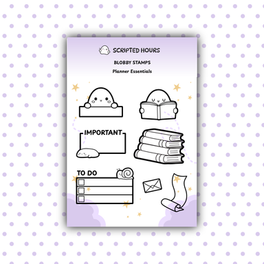 Blobby Stamps - Planning Essentials
