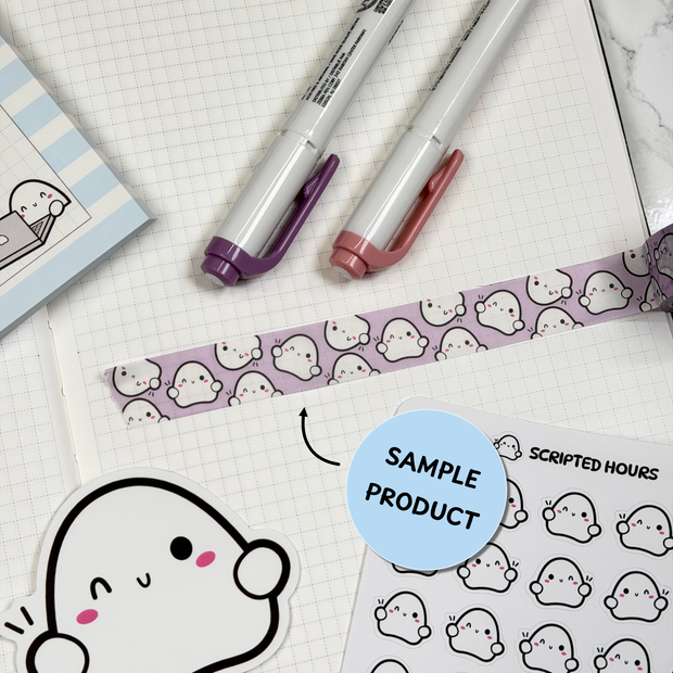 Hello Blobby 1.0 Washi Tape - 15 mm