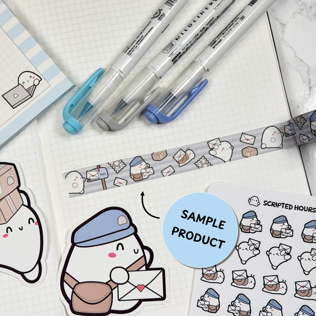 Happy Mail Washi Tape - 15 mm